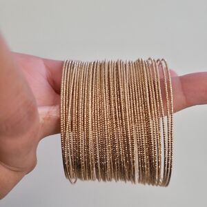 NEW - Gold bangles